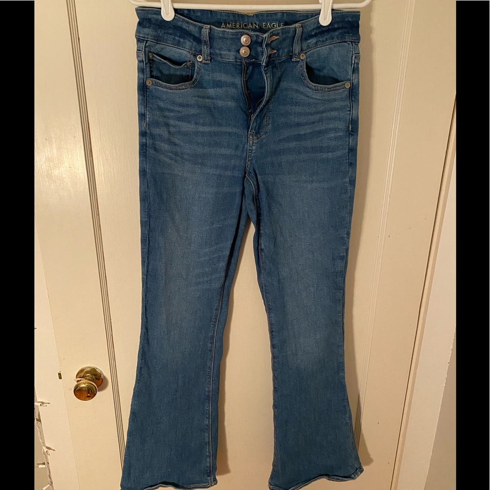 American Eagle Artist High Rise Flare